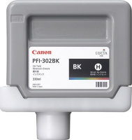 Картридж для плоттеров Canon PFI-302BK Black 300 мл (2216B001)