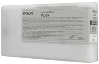 Картридж для плоттеров Epson T6539 Light Light Black 200 мл (C13T653900)