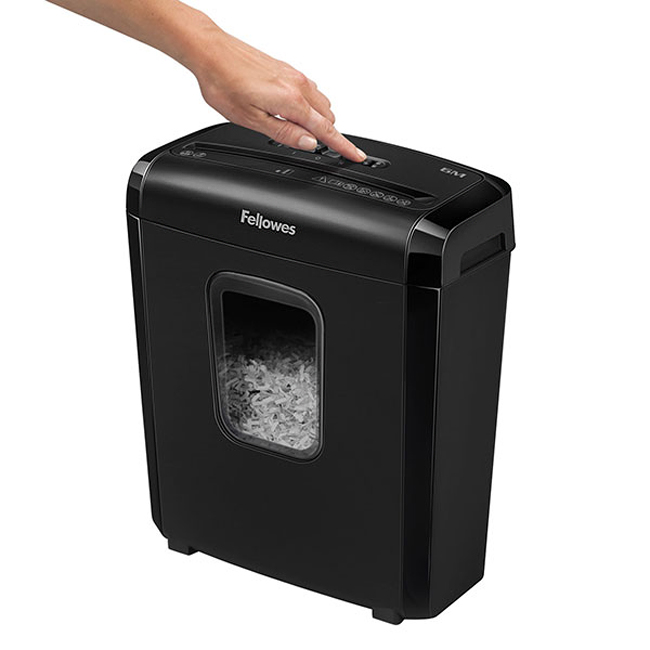 Шредер (уничтожитель) Fellowes Powershred 6M (4x12 мм)