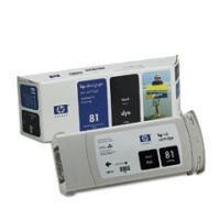 Картридж для плоттеров HP DesignJet 81 Dye Black 680 мл (C4930A)