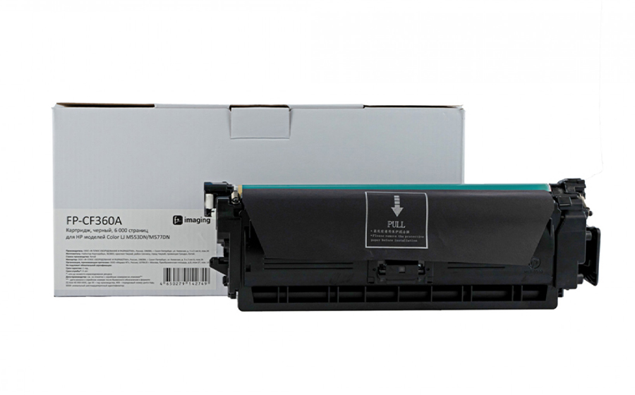 Картридж F+ Imaging FP-CF360A, черный, 6000 стр.