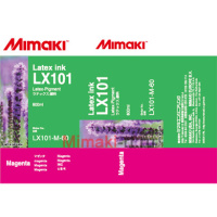 Чернила для плоттеров Mimaki LX101 Magenta 600 мл (LX101-M-60-1)
