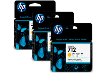 Набор картриджей HP DesignJet 712 Yellow 3x29 мл (3ED79A)