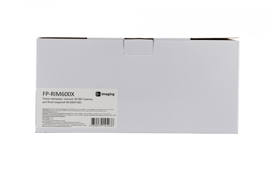 Тонер-картридж Fplus FP-RIM600X, черный, 40000 стр.