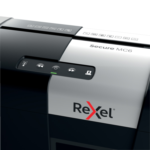 Шредер (уничтожитель) Rexel Secure MC6 Whisper-Shred (2x15 мм)