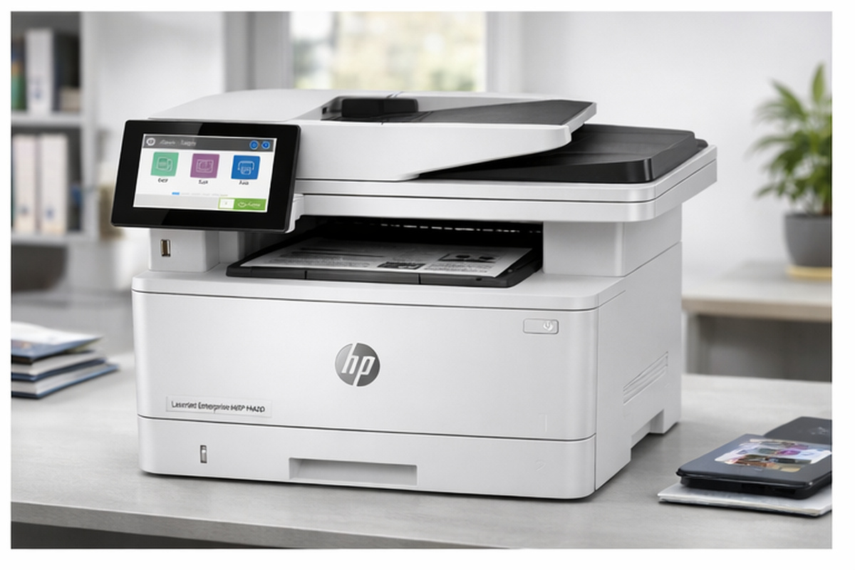 МФУ HP LaserJet Enterprise MFP M430f (3PZ55A)