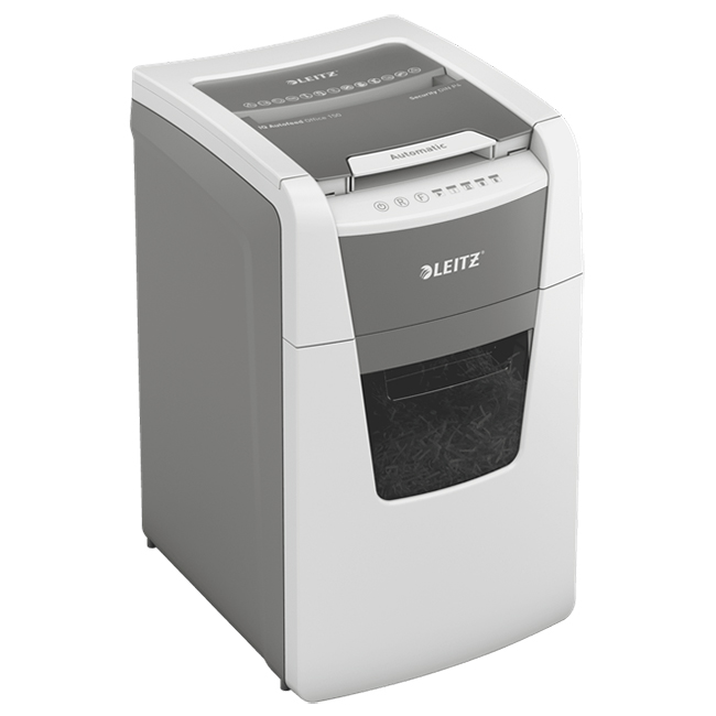 Шредер (уничтожитель) Leitz IQ Autofeed Office 150 P4 (4х30 мм)