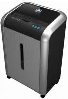 Шредер (уничтожитель) Bulros 840S (4 мм) чёрный, с серебряными дверью и контуром