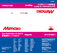 Чернила для плоттеров Mimaki SB210 Magenta
