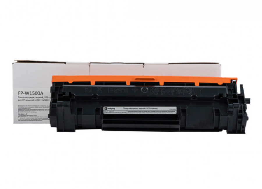 Тонер-картридж F+ Imaging FP-W1500A, черный, 975 стр.