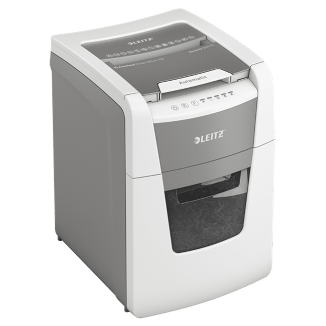 Шредер (уничтожитель) Leitz IQ Autofeed Small Office 100 P4 (4x30 мм)