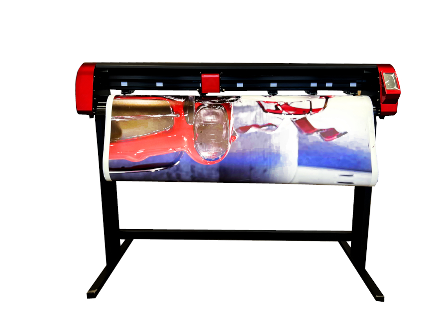 Режущий плоттер MasterCutter V48 со стендом и корзиной