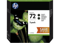 Набор картриджей HP DesignJet 72 Matte Black 2x130 мл (P2V33A)