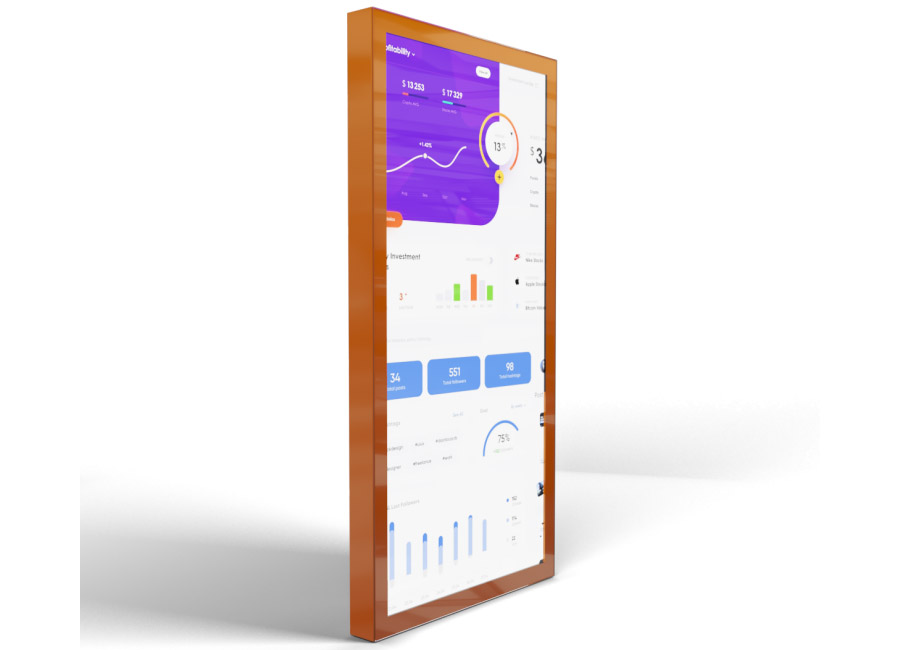 Интерактивная панель BM Group NEO GLASS (с фасадным стеклом), 32"