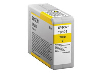 Картридж для плоттеров Epson T8504 Yellow 80 мл (C13T850400)