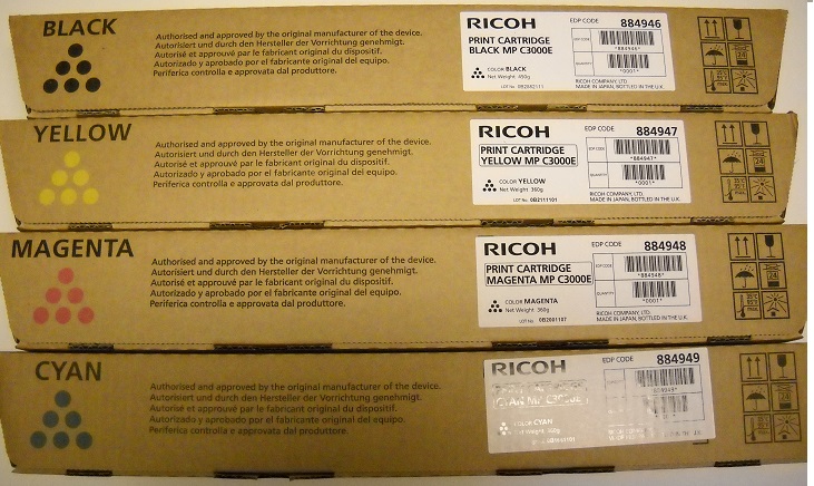 Принт-картридж Ricoh MP C3000E голубой