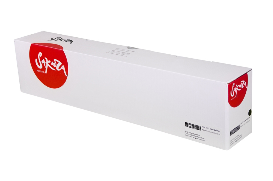 Тонер-туба Sakura MPC2503HBK