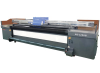 Гибридный УФ принтер KEUNDO SQ3200H, с 12-ю печатающими головками Ricoh G6, 3200 мм