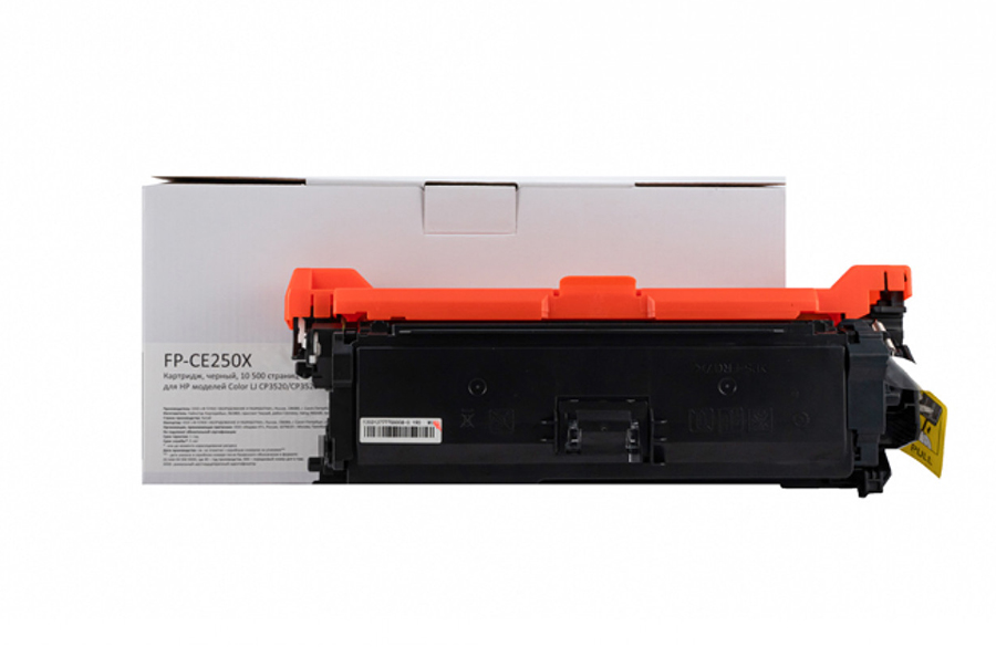 Картридж F+ Imaging FP-CE250X, черный, 10500 стр.