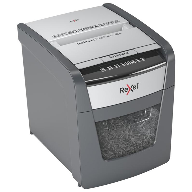 Шредер (уничтожитель) Rexel Optimum Auto+ 50X (4x28мм)