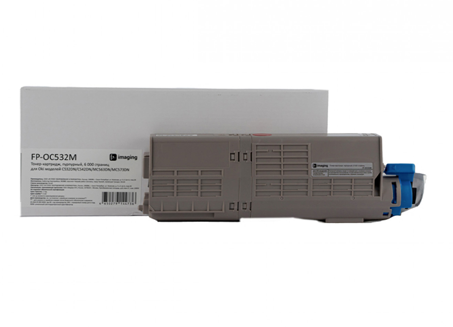 Картридж с тонером Fplus FP-OC532M, пурпурный, 6000 стр.