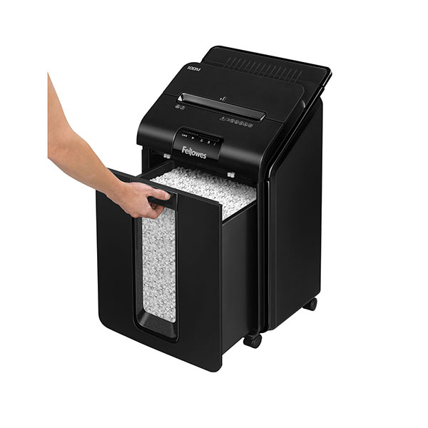 Шредер (уничтожитель) Fellowes AutoMax 100M (4x10 мм) с автоподачей