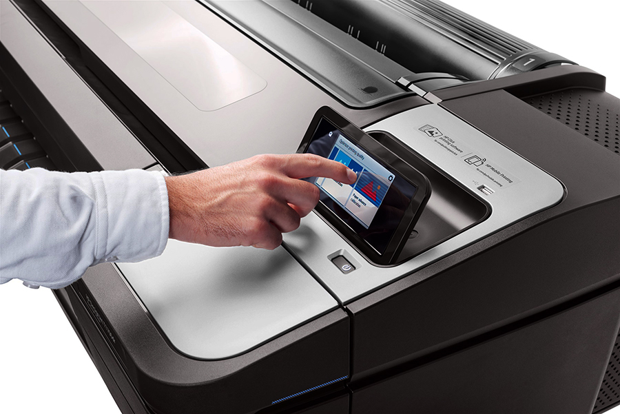 Струйный плоттер HP DesignJet T1700dr 44-in PostScript Printer (1VD88A)