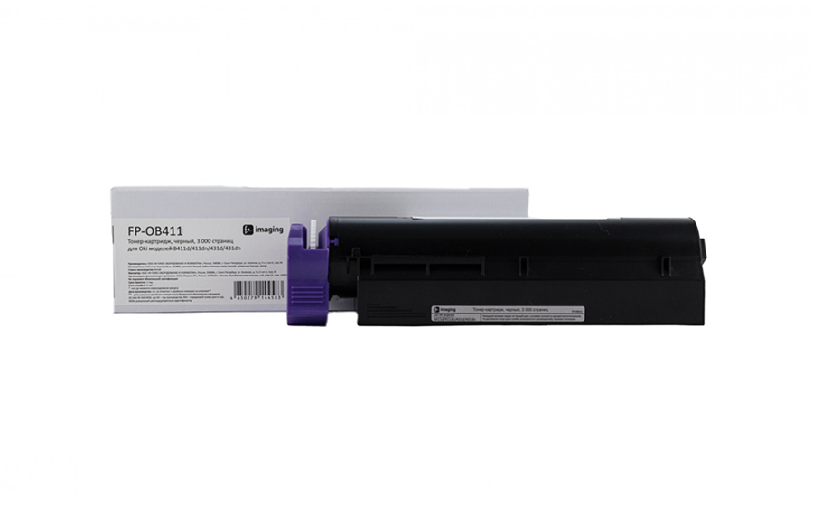 Картридж с тонером Fplus FP-OB411, черный, 3000 стр.