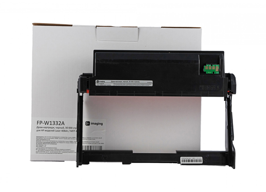 Драм-картридж F+ Imaging FP-W1332A, черный, 30000 стр.