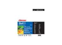 Чернила для плоттеров Mimaki SB411 DYE Sublimation ink Black 2L (SB411-KT-2L)