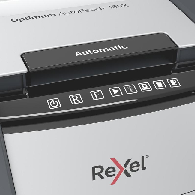 Шредер (уничтожитель) Rexel Optimum Auto+ 150X (4x28мм)