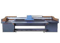 Гибридный УФ-принтер Keundo SQ-1800H 3D (Emboss Print) с 9-ю печатающими головками Ricoh G5, 1800 мм