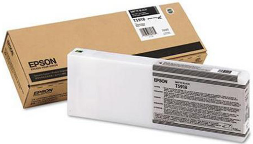 Картридж для плоттеров Epson T5918 Matte Balck 700 мл (C13T591800)