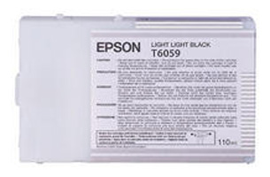 Картридж для плоттеров Epson T6059 Light Light Black 110 мл (C13T605900)