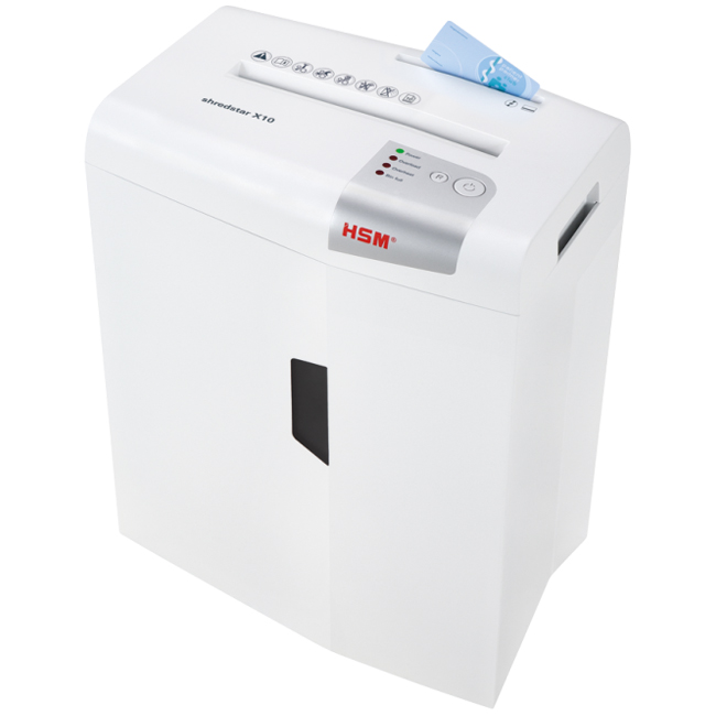 Шредер (уничтожитель) HSM Shredstar X10 (4.5x30 мм) белый