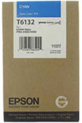 Картридж для плоттеров Epson T6132 Cyan 110 мл (C13T613200)