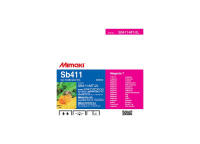 Чернила для плоттеров Mimaki SB411 DYE Sublimation ink Magenta 2L (SB411-MT-2L)