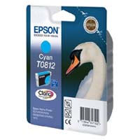 Картридж с голубыми чернилами повышенной емкости Epson T0812 (C13T11124A10)
