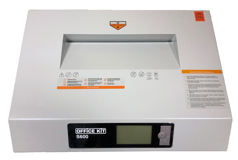 Шредер (уничтожитель) Office Kit S600 (3.9 мм)