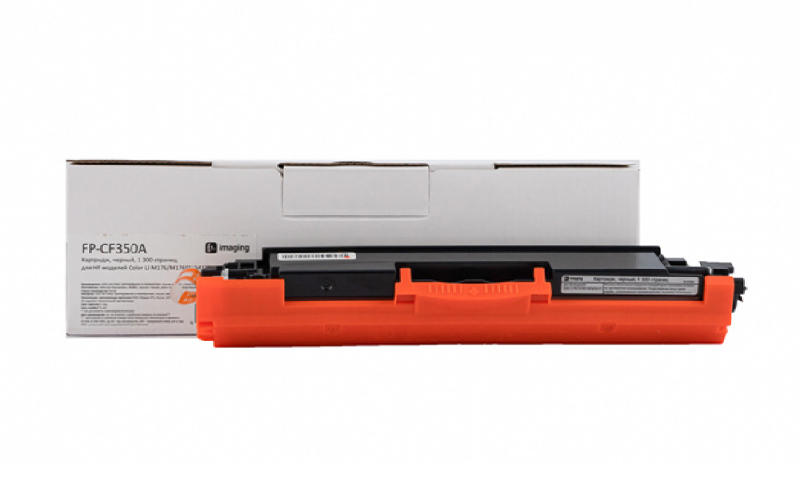 Картридж F+ Imaging FP-CF350A, черный, 1300 стр.