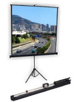 Проекционный экран Classic Gemini 244x244 (1:1) (T 236x236/1 MW-LU/B)