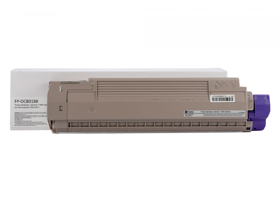 Картридж с тонером Fplus FP-OC801BK, черный, 7000 стр.