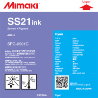 Картридж для плоттеров Mimaki SS21 Cyan 440 мл (SPC-0501C-3)