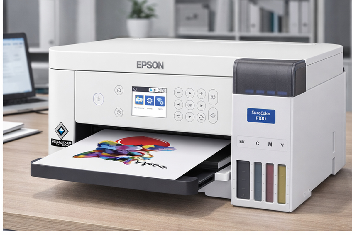 Сублимационный принтер Epson SureColor SC-F100 (C11CJ80301 / C11CJ80302)