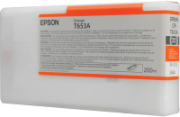 Картридж для плоттеров Epson T653A Orange 200 мл (C13T653A00)
