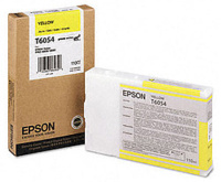 Картридж для плоттеров Epson T6054 Yellow 110 мл (C13T605400)