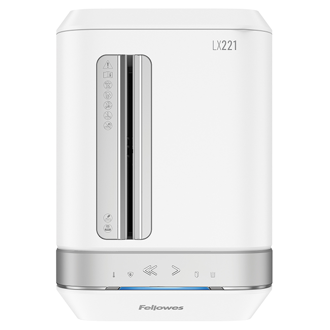 Шредер (уничтожитель) Fellowes Powershred LX221 (2x12 мм) белый
