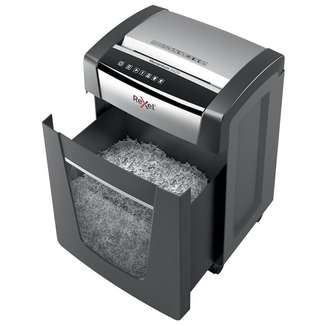 Шредер (уничтожитель) Rexel Momentum X420 (4х40 мм)