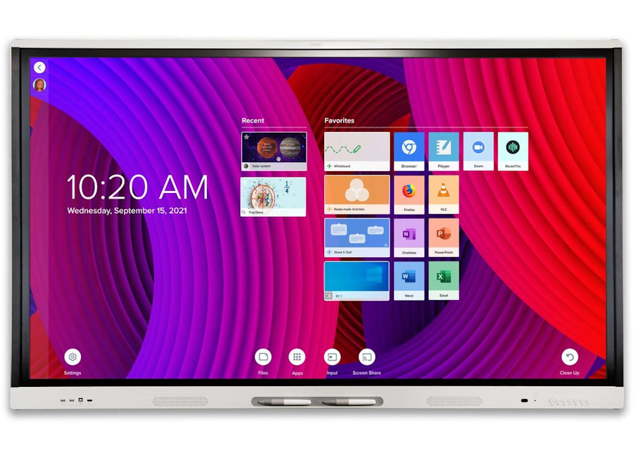 Интерактивный дисплей SMART модель SBID-MX255-V2 (в составе интерактивной панели SBID-MX055) с ключом активации SMART Learning Suite