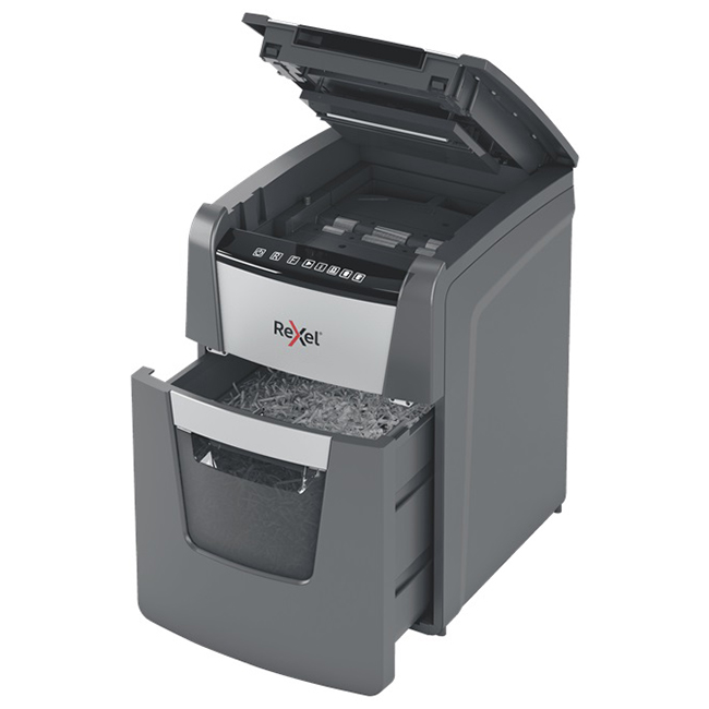 Шредер (уничтожитель) Rexel Optimum Auto+ 100X (4x28мм)